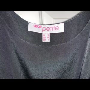 ASOS black party cut out dress